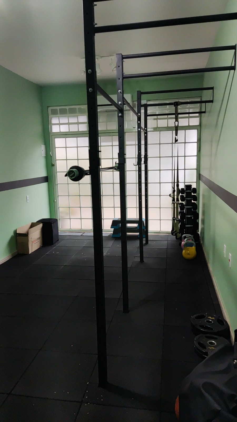 Área de treinamento físico funcional do Studio Equilibrium